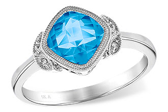 A240-97409: LDS RG 1.63 BLUE TOPAZ 1.65 TGW