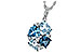 A243-64645: NECK 2.60 BLUE TOPAZ 2.70 TGW