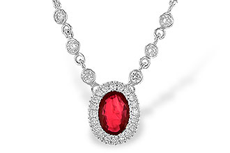 A244-61018: NECK .70 RUBY .94 TGW (17")