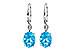 A244-62827: EARR 3.70 TW BLUE TOPAZ 3.75 TGW (9x7MM BT)