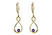 A244-62909: EARR .27 AMETHYST .35 TGW