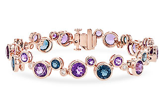 A327-33754: BRACELET 13.90 SEMI-PREC 14.20 TGW