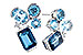 A327-33790: EARR 4.15 BLUE TOPAZ TW 4.19 TGW