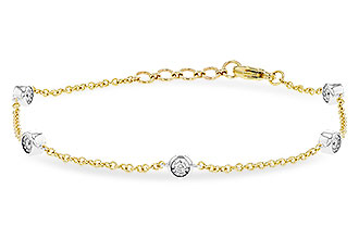 A327-34654: BRACELET .25 TW (7.25")