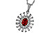 A328-25581: NECK .58 RUBY TW 1.10 TGW (6x4MM RUBY)