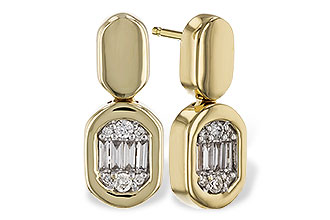 A328-26545: EARRINGS .12 BAG .25 TW