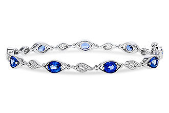 A329-11090: BRACELET 4.02 SAPPHIRE 4.26 TGW (7")