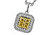 A329-12854: NECK .52 FANCY YELLOW DIAMONDS .72 TW
