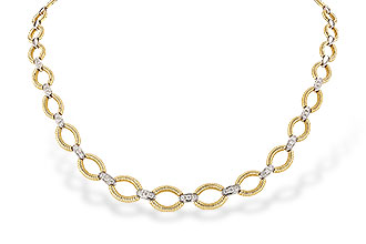 A329-14672: NECKLACE .75 TW (17")