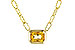 A329-14709: NECKLACE .86 CITRINE (18")