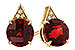 A329-15572: EARR 2.08 TW GARNET 2.10 TGW (6MM RD)