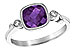 B238-25627: LDS RG 1.18 AMETHYST 1.23 TGW