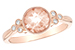 B242-76490: LDS RG 1.00 MORGANITE 1.07 TGW