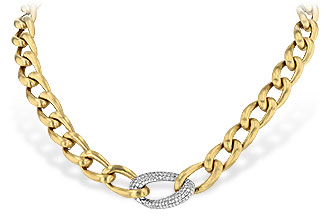 B244-55572: NECKLACE 1.22 TW (17 INCH LENGTH)