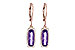 B244-60127: EARR 1.60 AMETHYST 1.78 TGW