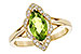 B244-60163: LDS RG .94 PERIDOT 1.05 TGW