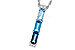 B327-30145: NECK 1.26 BLUE TOPAZ 1.30 TGW