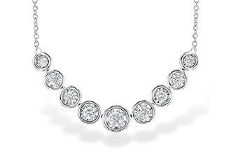 B327-30154: NECKLACE 1.00 TW