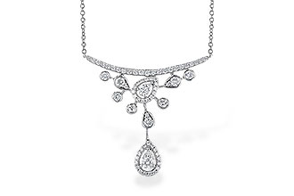B327-31018: NECKLACE .65 TW
