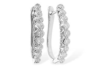 B328-21027: EARRINGS 1.00 TW