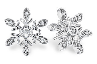 B328-21054: EARRINGS .07 TW