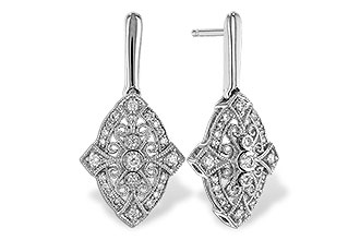 B328-23772: EARRINGS .25 TW