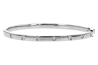 B328-24681: BANGLE .35 TW FANCY CUT DIAMONDS