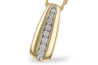 B328-26472: NECKLACE .25 TW