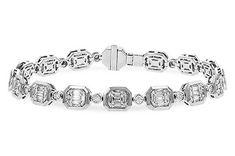 B329-09236: BRACELET 1.02 BAG 1.30 TW (7")
