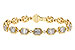 B329-09236: BRACELET 1.02 BAG 1.30 TW