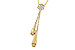 B329-10145: NECKLACE .11 TW