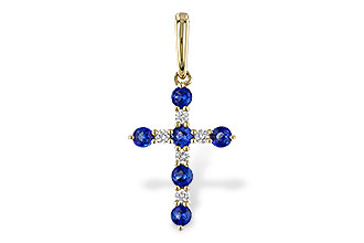 B329-11018: PENDANT .34 TW SAPP .42 TGW
