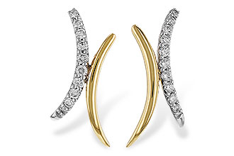 B329-13799: EARRINGS .15 TW