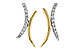 B329-13799: EARRINGS .15 TW