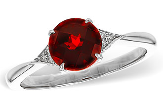 B329-15572: LDS RG 1.46 GARNET 1.48 TGW (7MM RD)