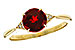 B329-15572: LDS RG 1.46 GARNET 1.48 TGW (7MM RD)