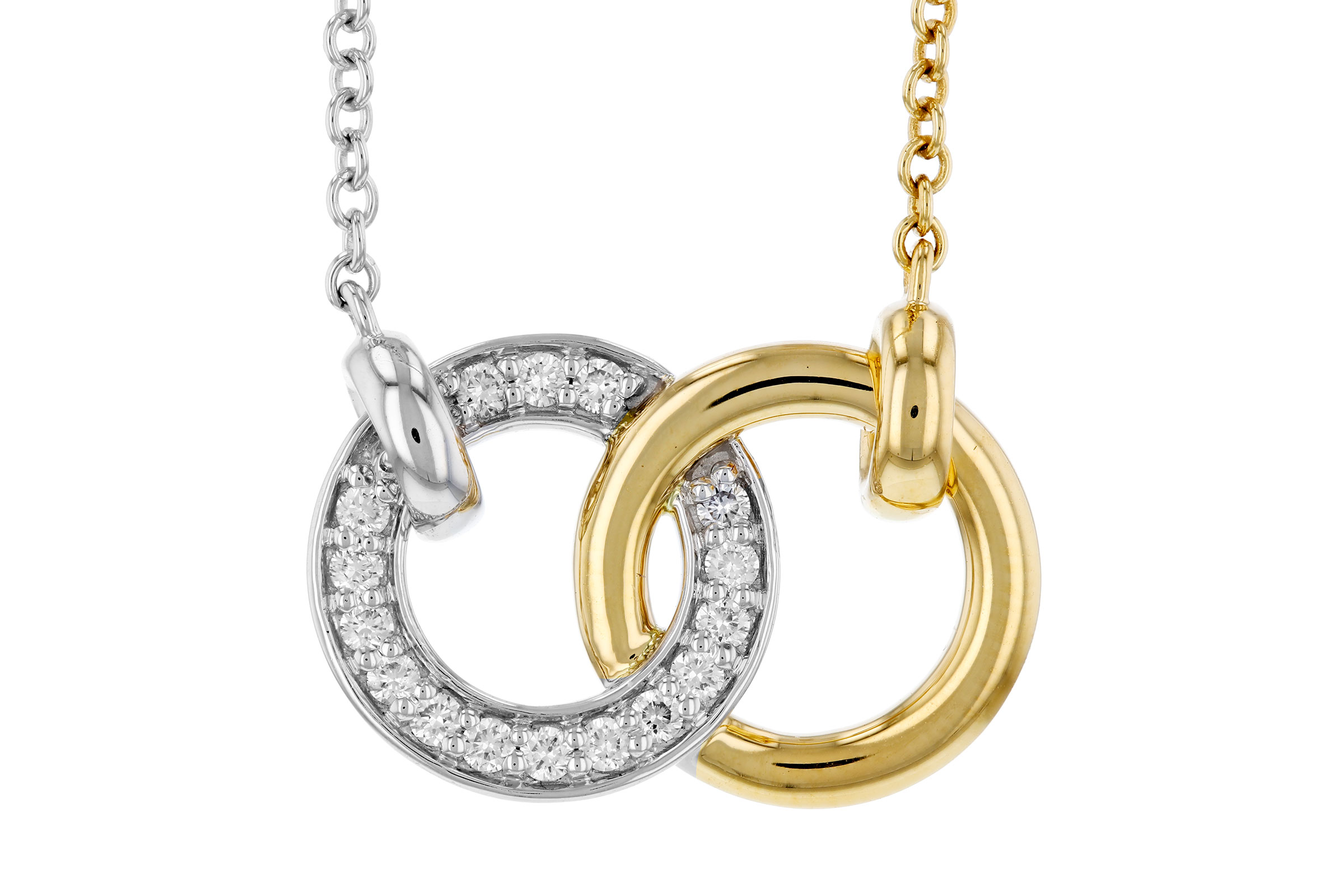 B330-01981: NECKLACE .20 TW (18")