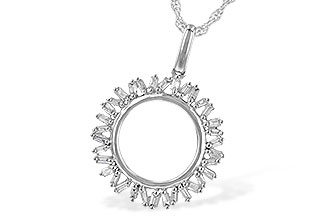 C244-60181: NECK .20 TW BAGUETTES