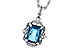 C327-30127: NECK 1.68 LONDON BLUE TOPAZ 1.73 TGW (8x6MM LBT)