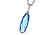 C327-30154: NECK 1.90 BLUE TOPAZ 1.93 TGW