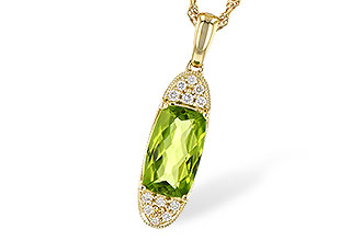 C327-34654: NECK 1.90 PERIDOT 2.00 TGW