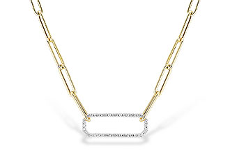 C328-18363: NECKLACE .50 TW (17 INCHES)