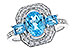 C328-21081: LDS RG 1.75 TW BLUE TOPAZ 1.90 TGW