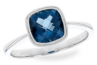 C328-22827: LDS RG 1.56 CT LONDON BLUE TOPAZ
