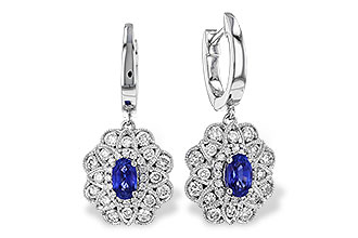 C328-25581: EARR .68 TW SAPPHIRE 1.42 TGW (5x3MM SAPP)