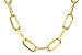 C329-09190: PAPERCLIP LG (7IN, 4.0MM, 14KT, LOBSTER CLASP)