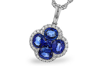 C329-10181: NECKLACE 1.72 SAPPHIRE 1.87 TGW