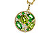 C329-12845: NECK 2.20 TW SEMI-PRECIOUS (TSAV, PER) 2.37 TGW