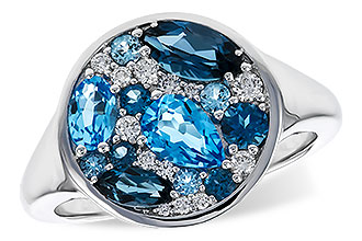 C329-12854: LDS RG 1.80 TW BLUE TOPAZ 1.96 TGW