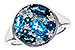 C329-12854: LDS RG 1.80 TW BLUE TOPAZ 1.96 TGW